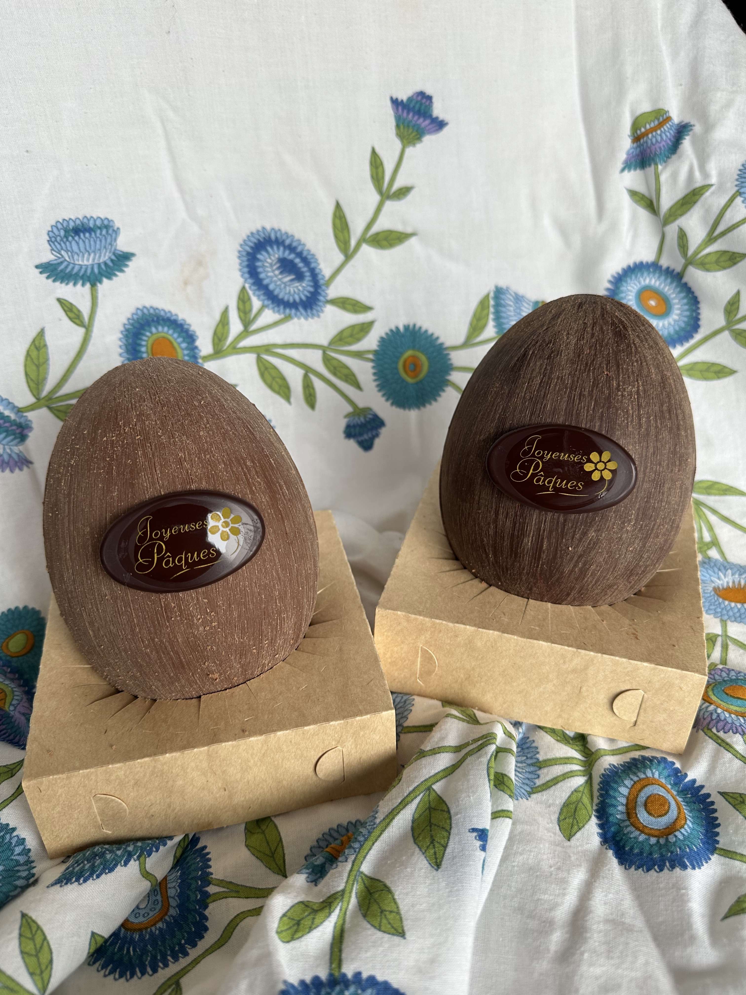 photo Oeuf garnis au praliné 