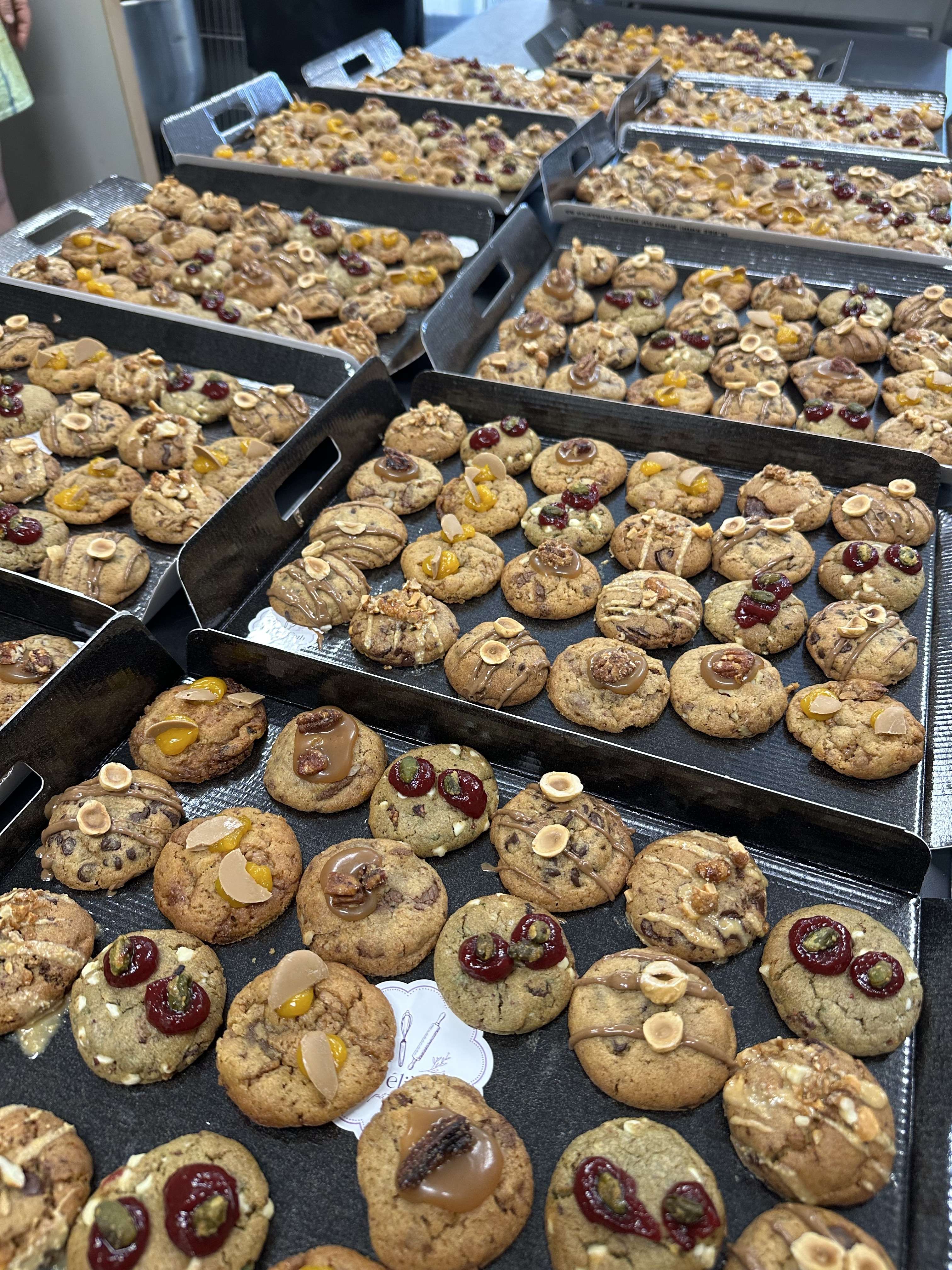 photo Plateau de mini cookies