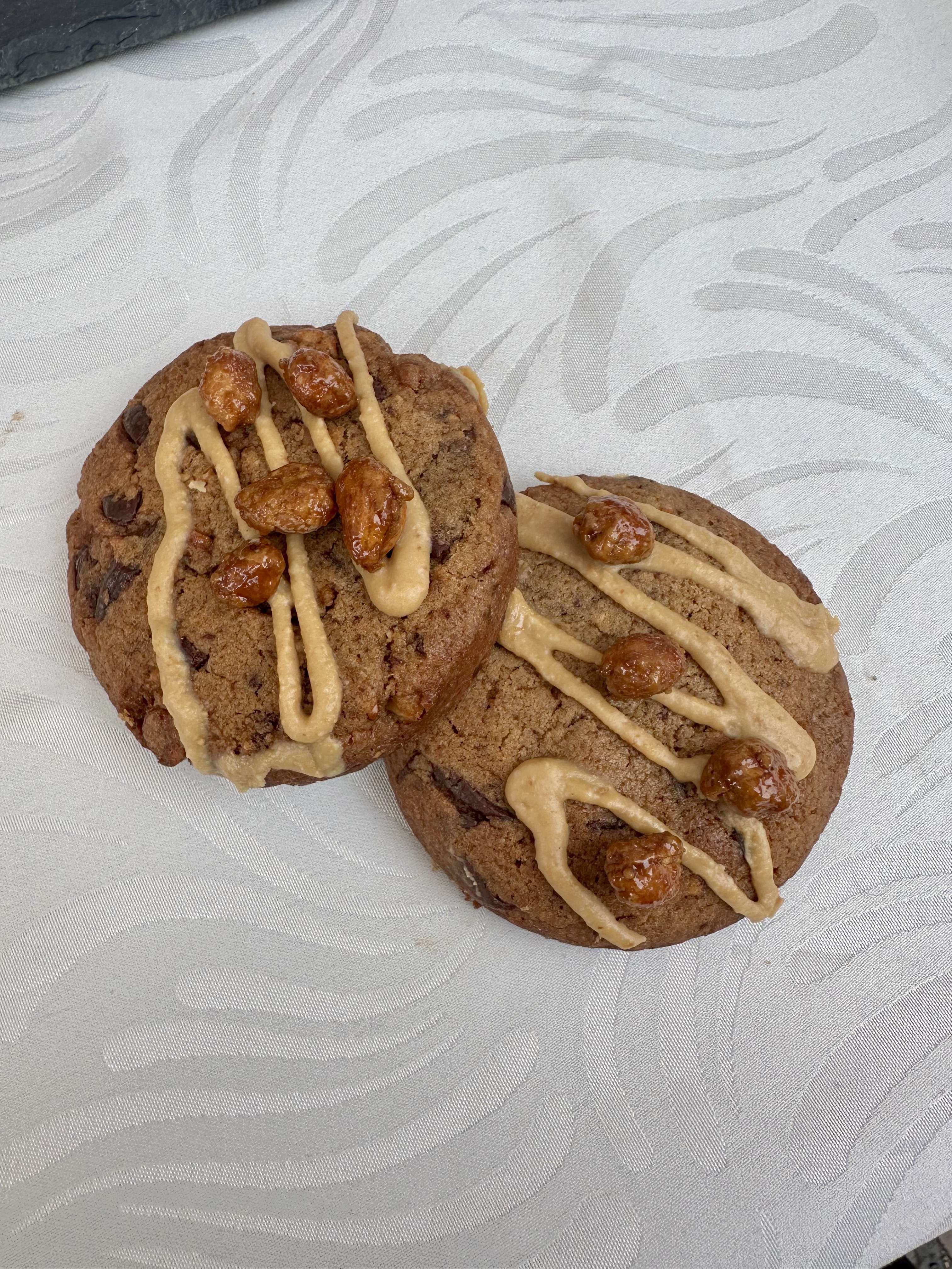 photo Cookies Chocolat Noir/Cacahuètes