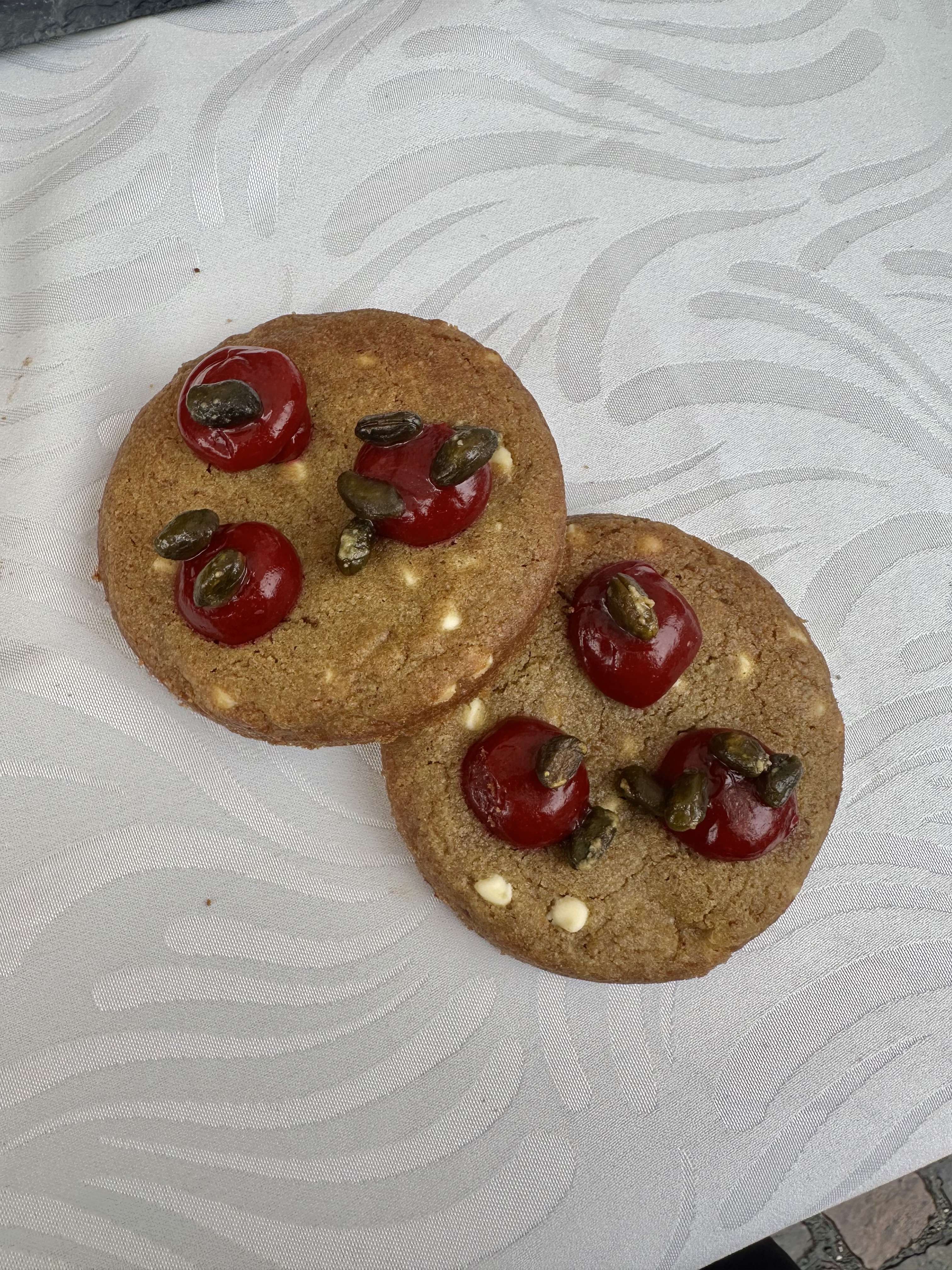 photo Cookies Pistache/Framboise