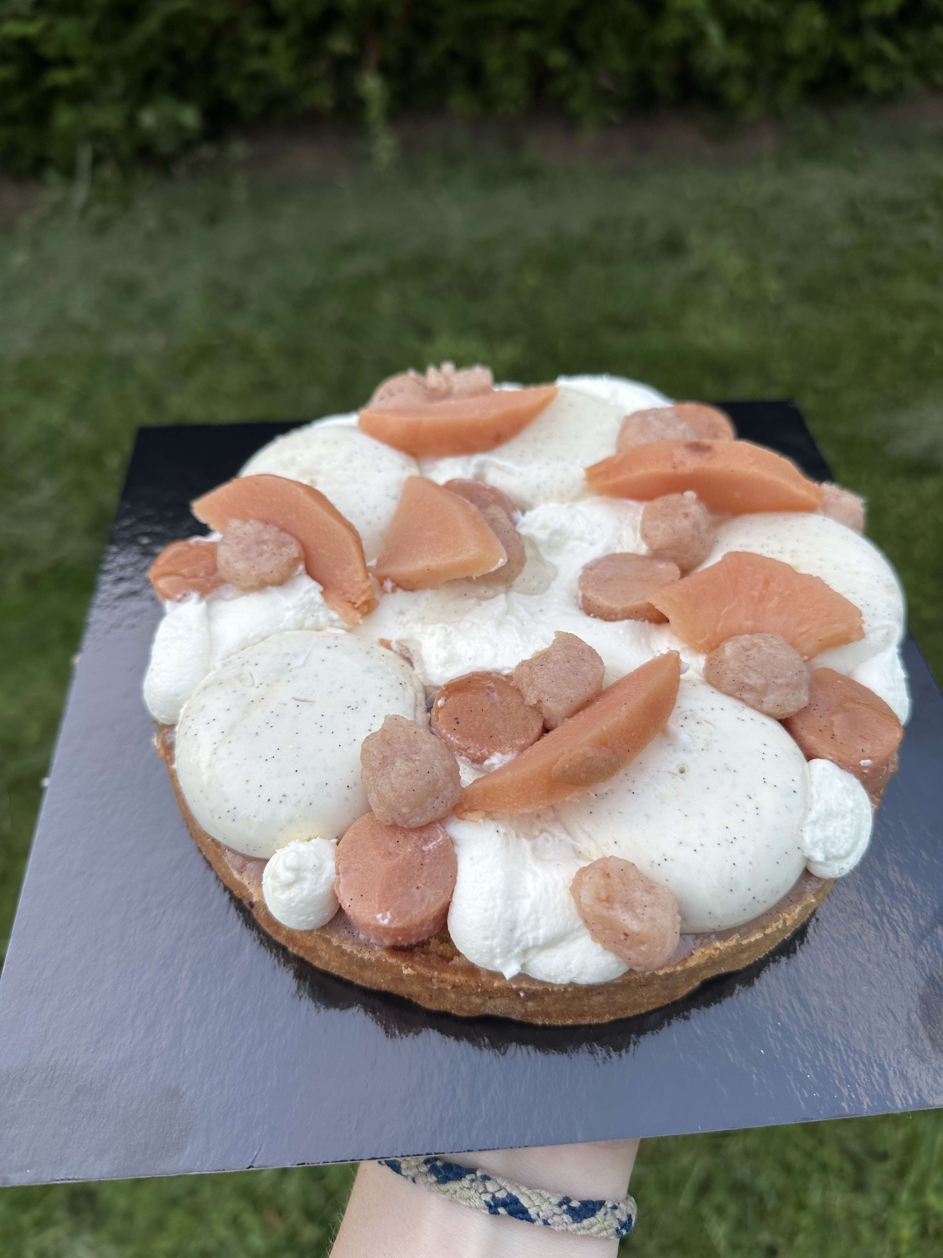 photo Tarte coings/vanille