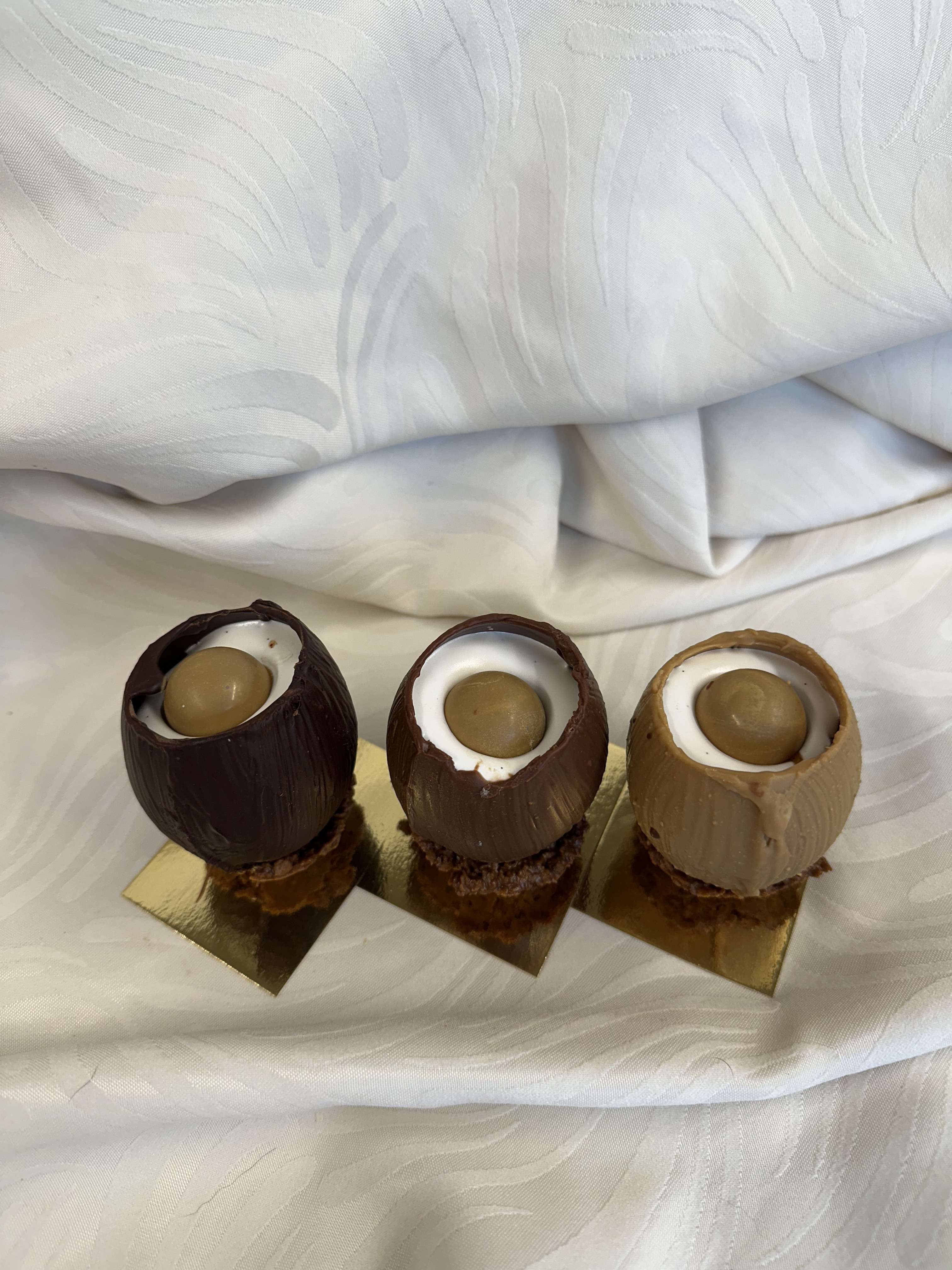 photo Oeufs guimauves caramel