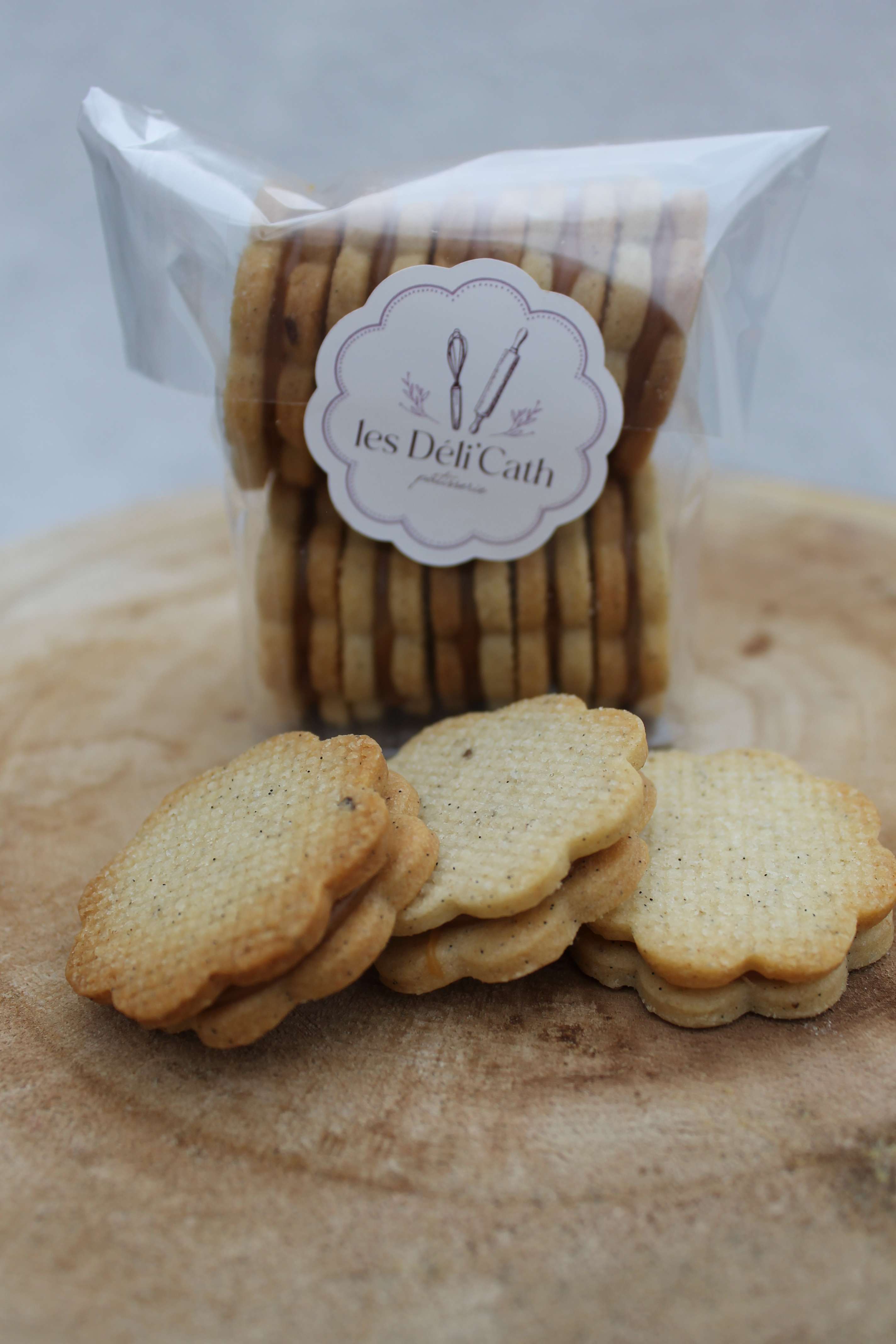 photo Sablés vanille et caramel vanille